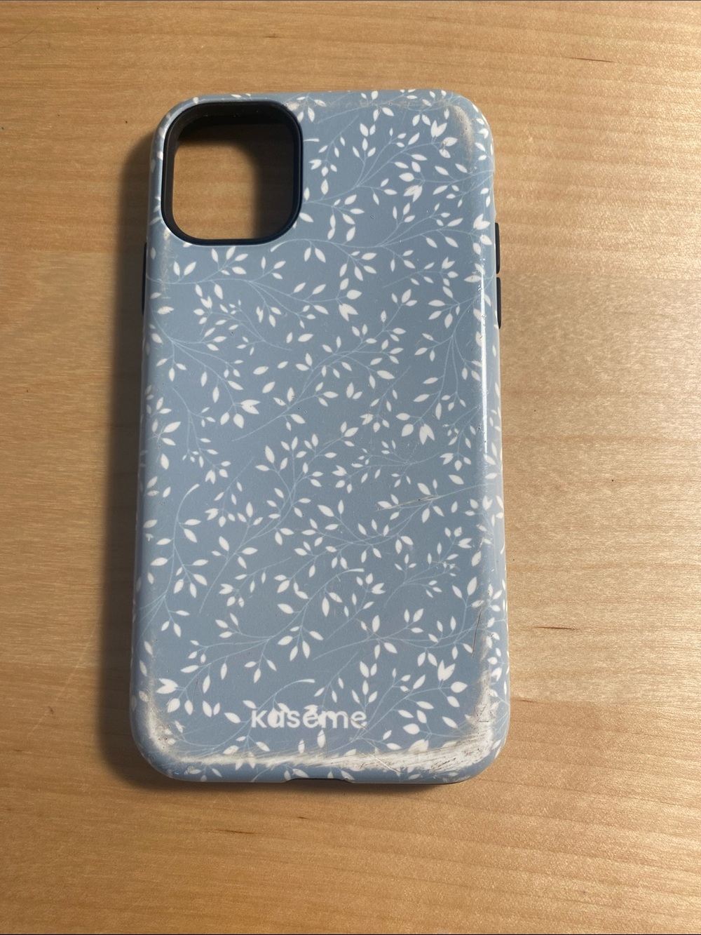 Blue Floral iPhone Case - Slim Protective Cover iPhone 11